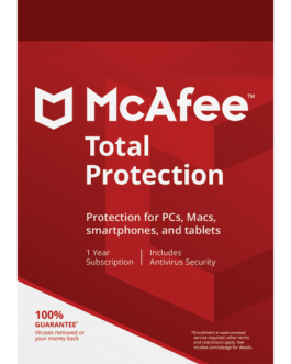 McAfee Total Protection – 1-Device / 1-Year